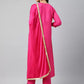 Women Embroidered Kurta, Trouser & Dupatta Set