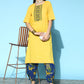 Ethnic Motifs Pure Cotton Kurta Set