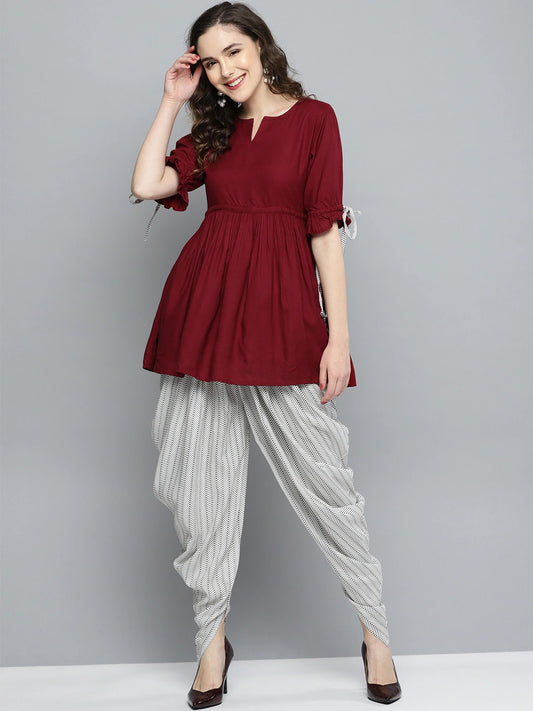 Trendy Kurta Dhoti Set