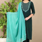Women Rama Art Silk Kurta set