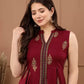 Women Open-front Indowestern Gown/Kurta