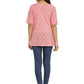 Women Cotton Paisley Printed Angrakha Top