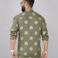 Men Printed Cotton Rayon Straight Kurta