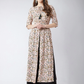 Pink Floral Printed Crepe Maxi Top