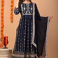 Printed Kurta, Palazzo & Dupatta Set