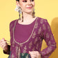 Women Ethnic Motifs Pure Cotton Fluid Tie-Up Kurta Set
