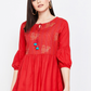 Red Printed Tunic