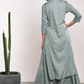 Women Grey Printed Kurta Set