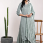 Women Grey Printed Kurta Set