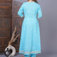 WOMEN RAYON KURTI PANT WITH DUPATTA