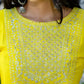 Women Yellow Rayon Kurta Set
