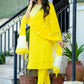 Women Yellow Rayon Kurta Set