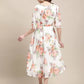 Women A-line White Dress