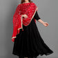 Women Anarkali Kurta with Trousers & Dupatta