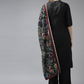 Women Black Kurta Palazzos & Dupatta Set