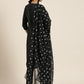 Women Trendy Black Kurta Set