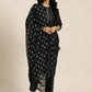 Women Trendy Black Kurta Set