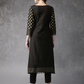 Women Black Printed Kurta Set
