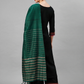 Women Black Yoke Design Kurta Set