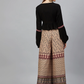 Women Ethnic Embroidered Top with Palazzos