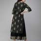 Women Printed Sequinned Kurta with Sharara