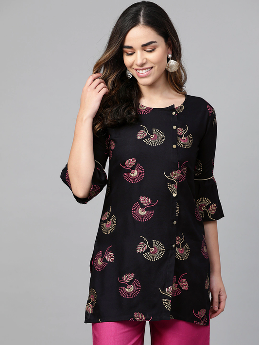 Women Printed Straight Kurti