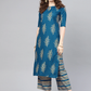 Women Block Printed Kurta Set