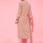 Women Brown Ethnic Motifs Printed Kurta Set