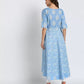 Women Ethnic Dress Blue Dress