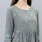 Women Fit and Flare Multicolor Dress