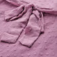 Women Fit and Flare Purple Dress