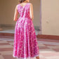 Women Floral Print Pure Cotton Anarkali Kurta With Attached Dupatta
