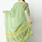 Women Green Printed Kurta Set