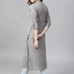 Women Grey Straight Kurta