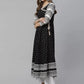 Women Ikat Pure Cotton Anarkali Kurta