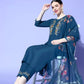 Women Kurta Pant And Dupatta Set Cotton Blend