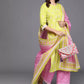 Women Kurta Pant And Dupatta Set Cotton Blend