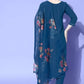 Women Kurta Pant And Dupatta Set Cotton Blend