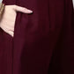 Women Kurta Pant And Dupatta Set Cotton Blend