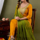 Women Kurta Pant And Dupatta Set Cotton Rayon