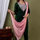 Women Kurta Pant And Dupatta Set Cotton Rayon