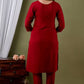 Women Kurta Pant And Dupatta Set Cotton Rayon