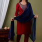 Women Kurta Pant And Dupatta Set Cotton Rayon