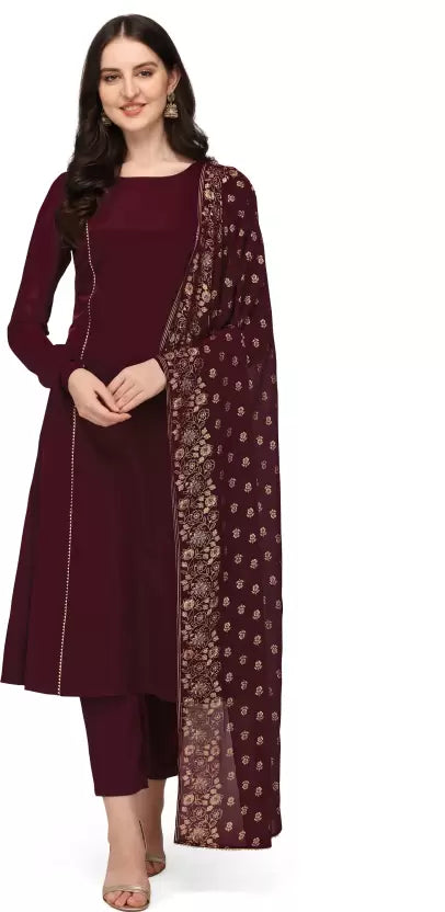 Women Kurta Pant And Dupatta Set