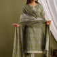 Women Kurta Pant And Dupatta Set Pure Cotton