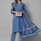 Women Kurta Pant And Dupatta Set Pure Cotton