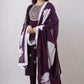 Women Kurta Pant And Dupatta Set