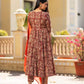Women Pure Cotton Kurta Pant And Dupatta Set