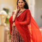 Women Pure Cotton Kurta Pant And Dupatta Set