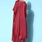 Women Kurta Pant And Dupatta Set Silk Blend